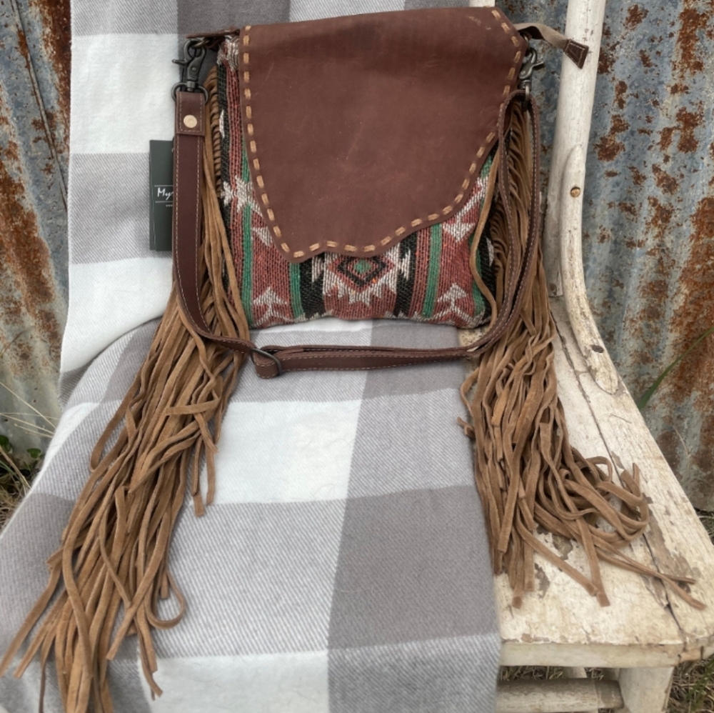 Myra Bag Willow Fringe Conceal Carry